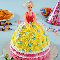 Barbie Doll Cakes For Girls